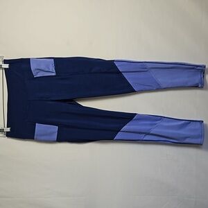 Girl's Danskin Now XL/XG (14-16) Blue Yoga/Dance Pants T8